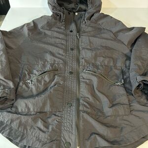 Women's Black Utility Jacket‎